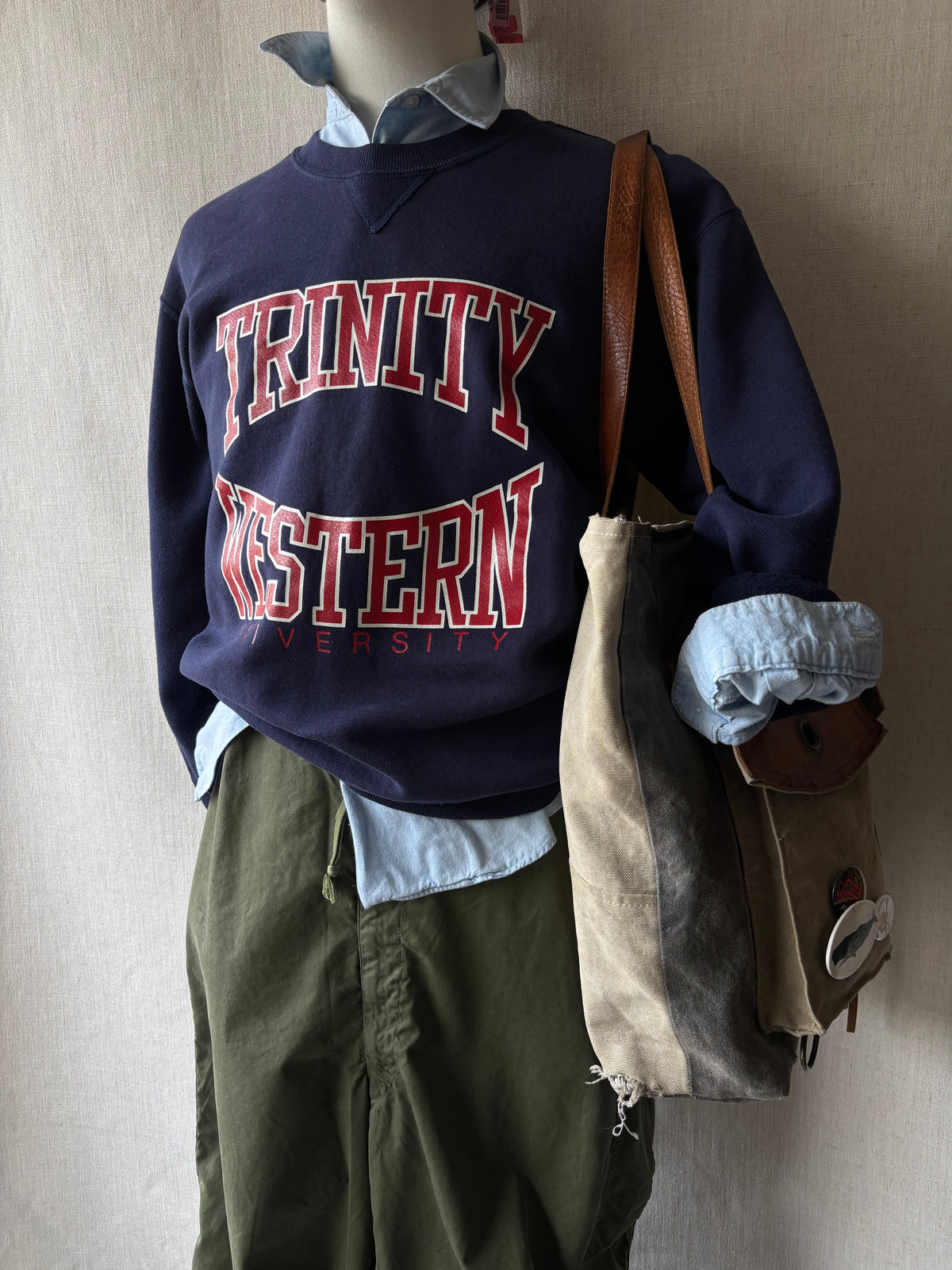 1990s Trinity Western Russell Athletic Sweatshirt