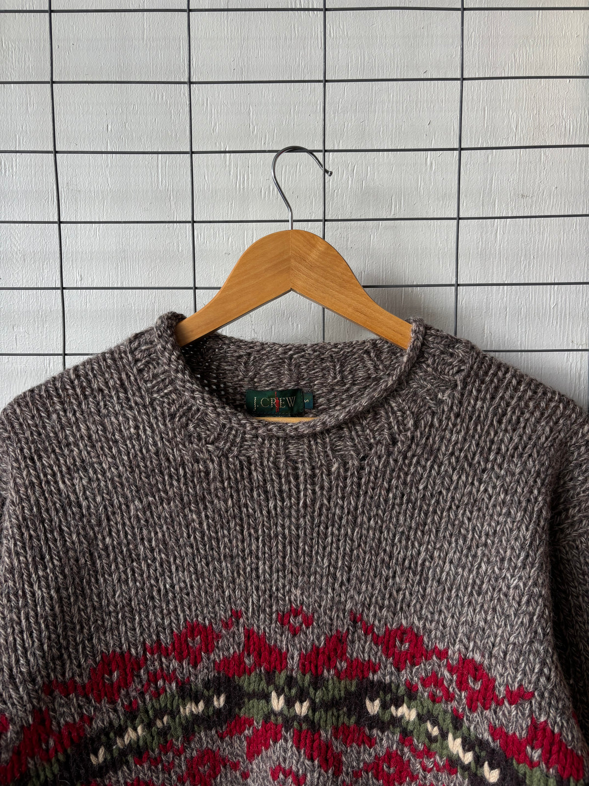 1990s J Crew Rollneck Wool Sweater