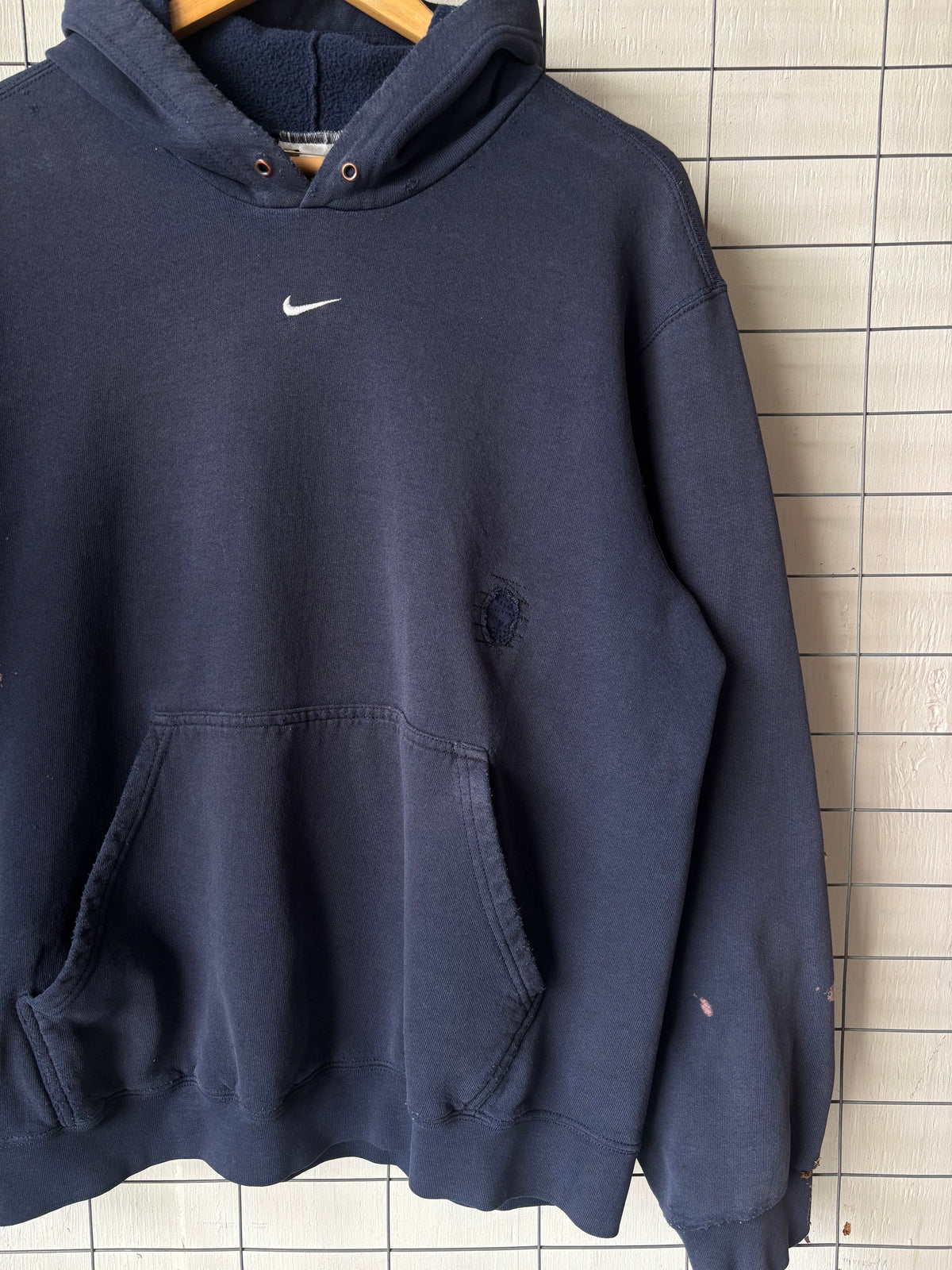 2000s Silver Tag Nike Repaired Center Swoosh