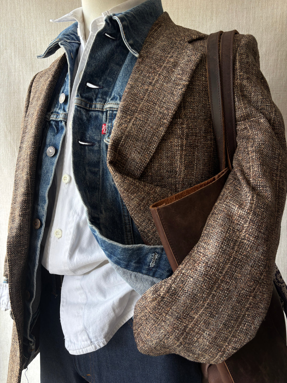 1990s Mr. Casual Tweed Blazer