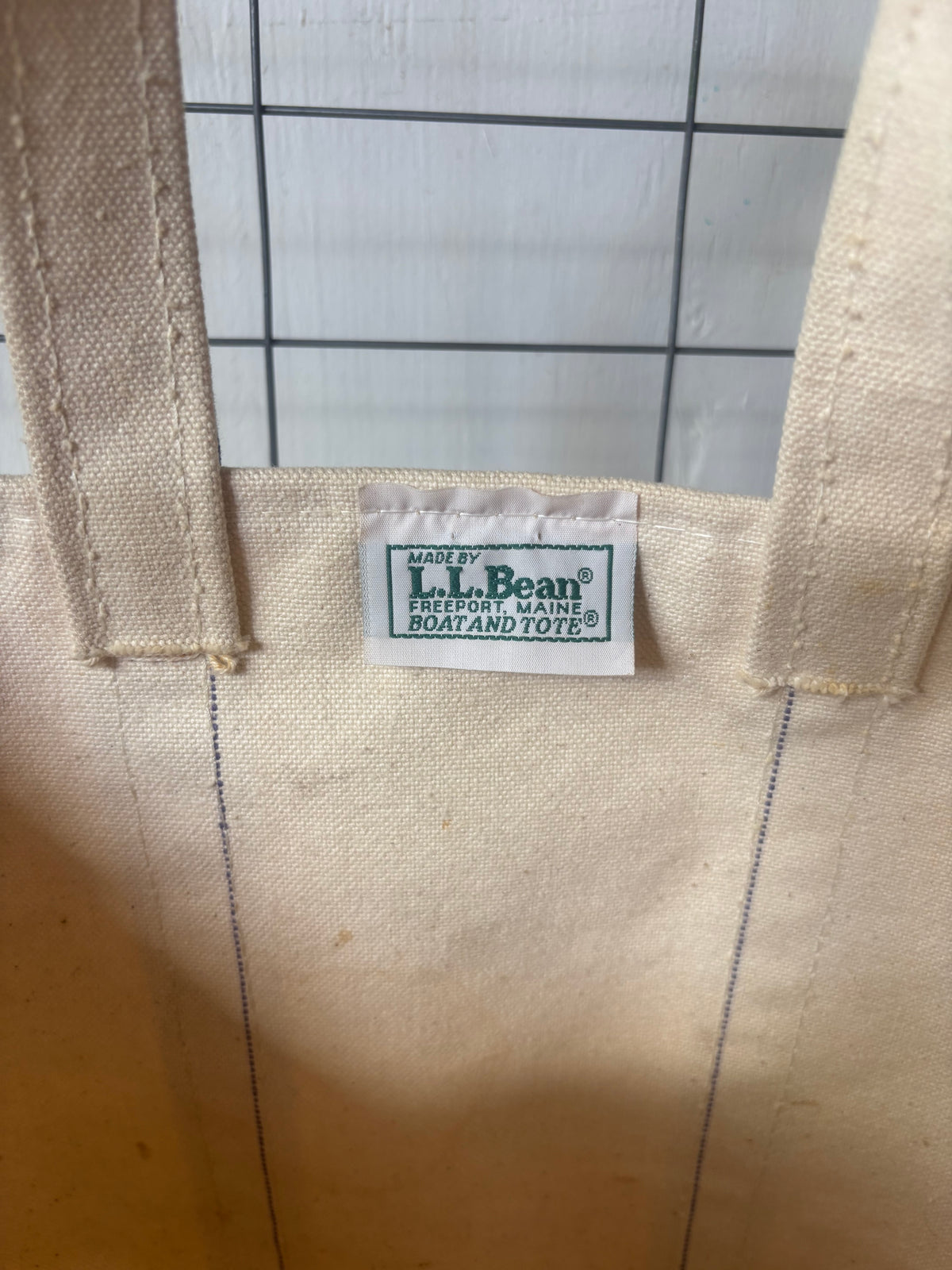 1980s LL Bean Boat & Tote