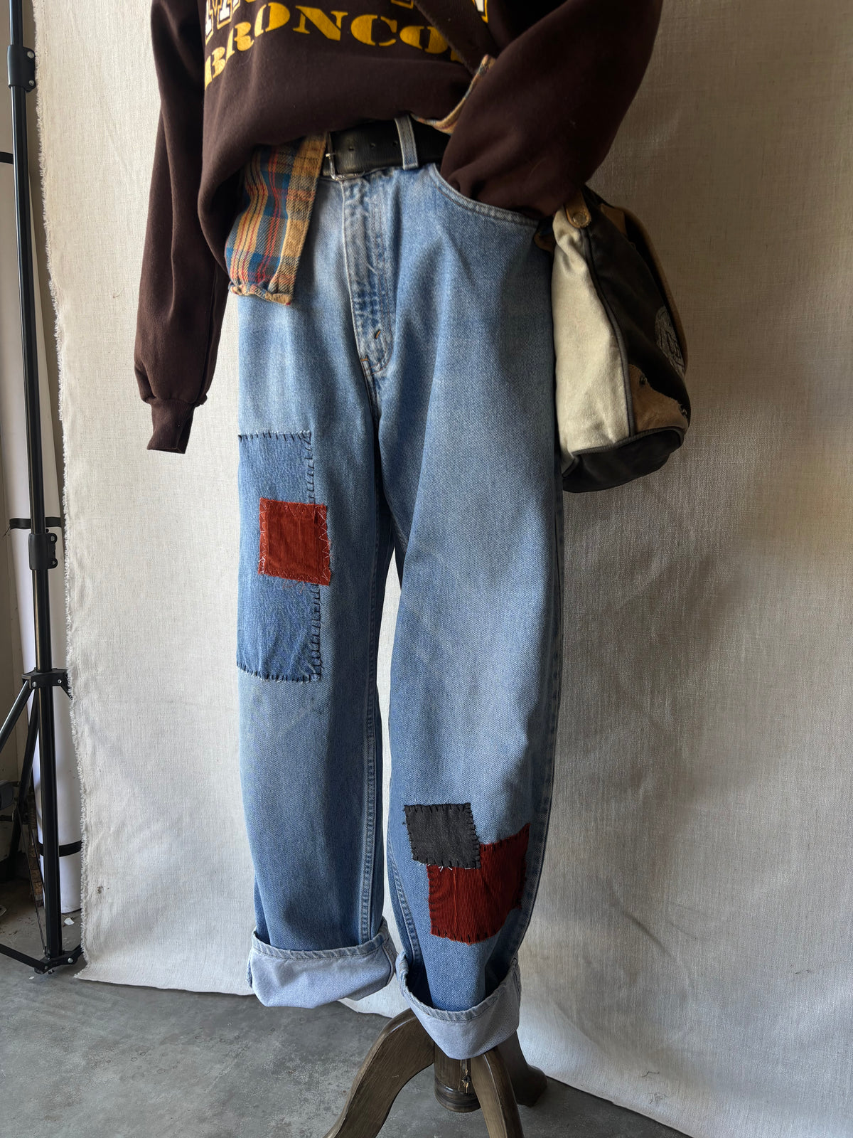 1990s Patchwork Levis 550