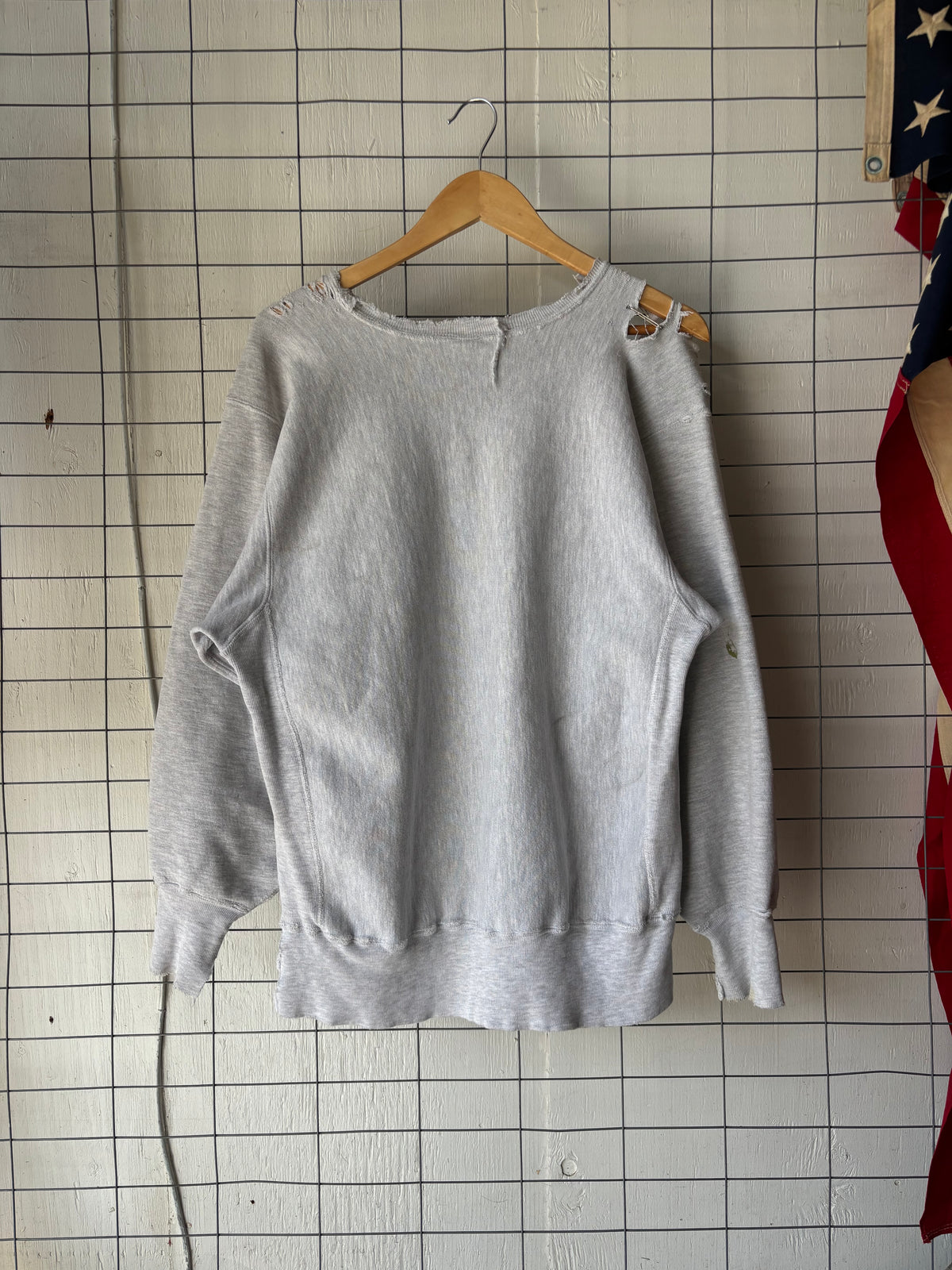 1990s Distressed Virginia Tech Champion Reverse Weave