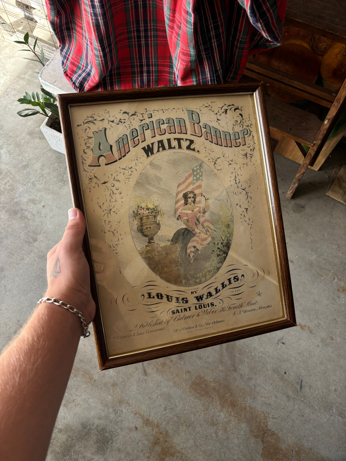 1800s American Sheet Music Cover