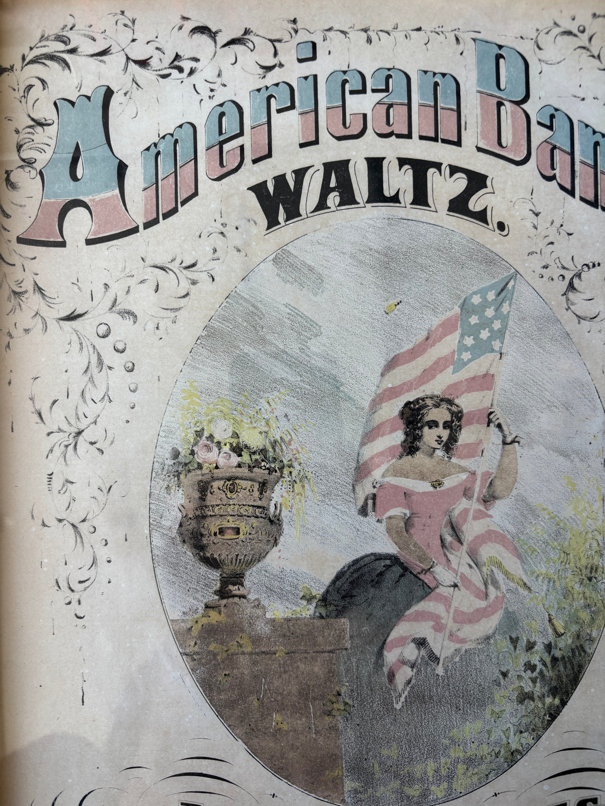 1800s American Sheet Music Cover