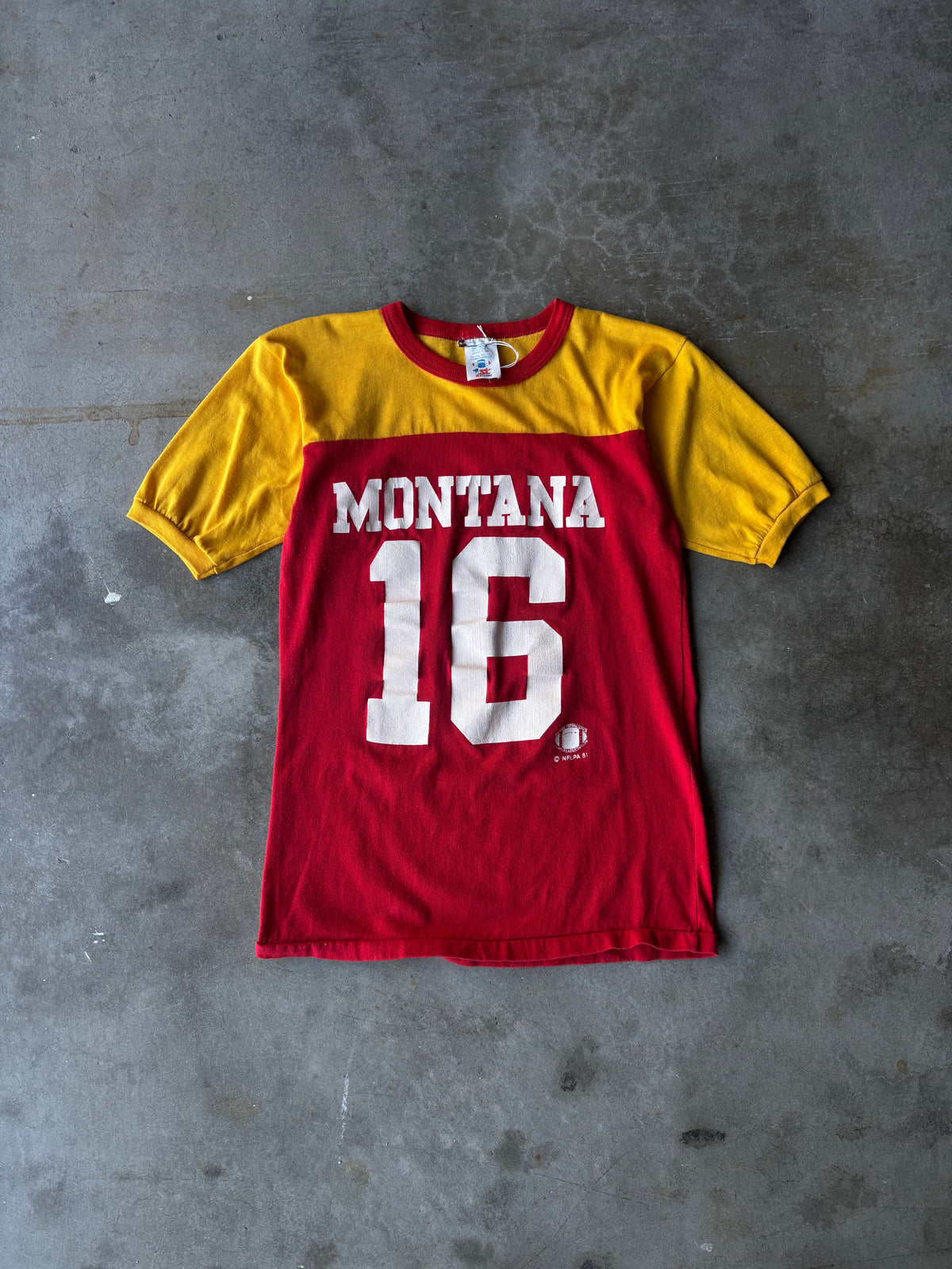 1980s Joe Montana Ringer Tee