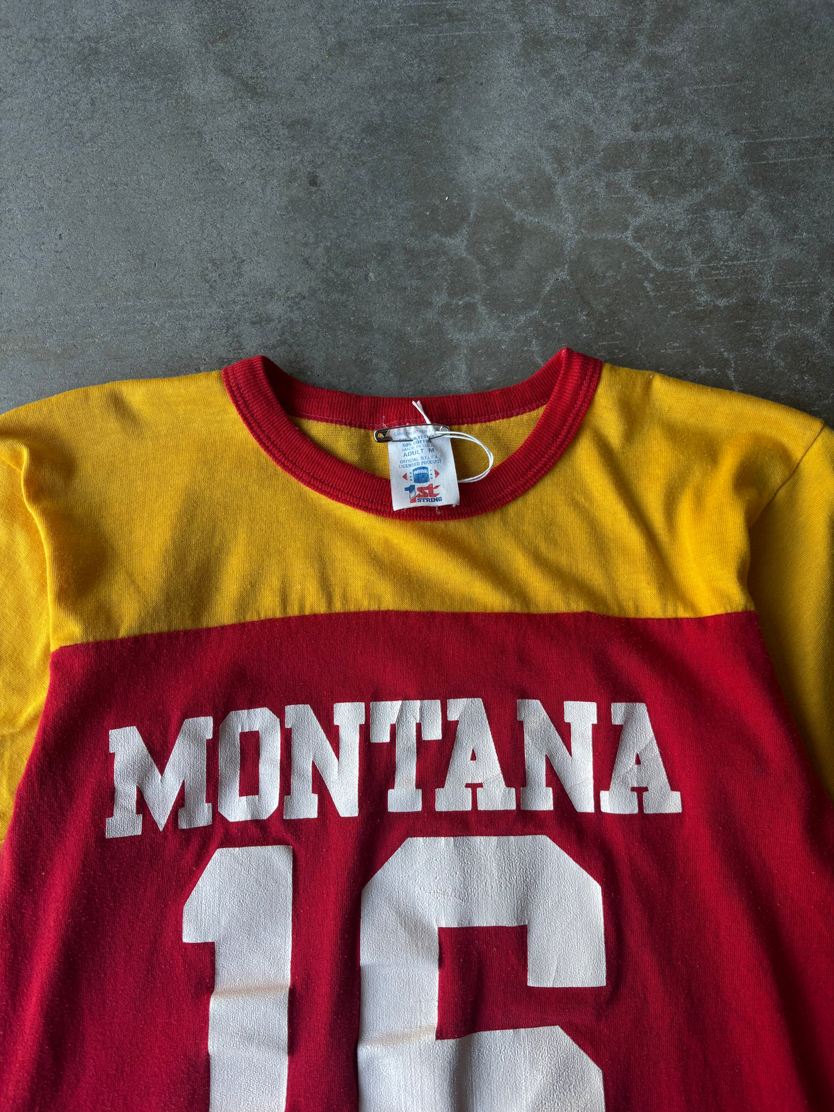 1980s Joe Montana Ringer Tee