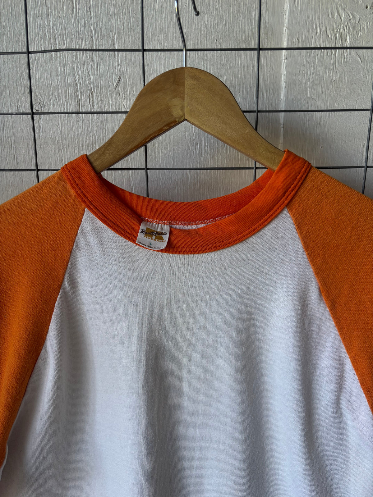 1970s Russell Athletic Orange Tee