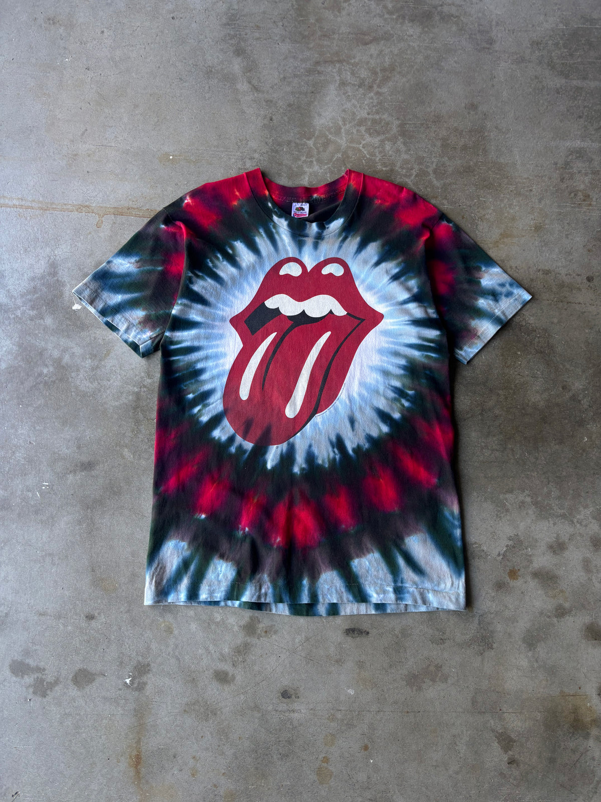 1990s Rolling Stones Tie Dye Tee