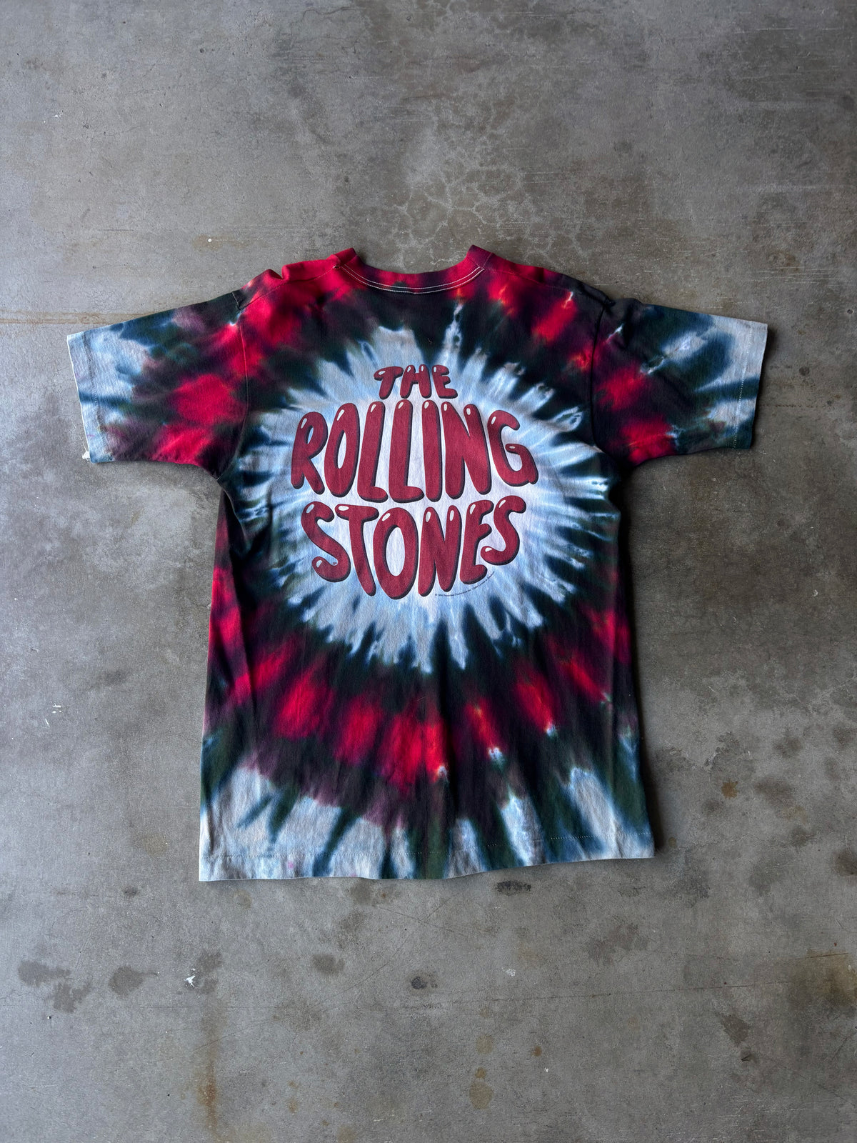 1990s Rolling Stones Tie Dye Tee