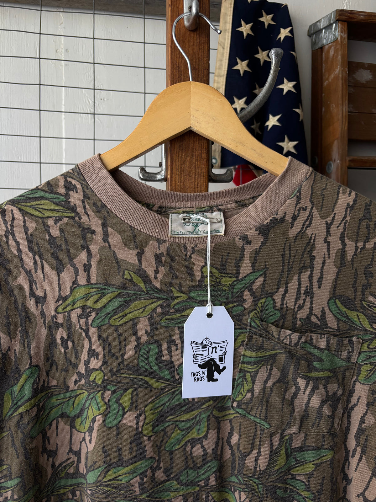 1990s Mossy Oak Camo Tee