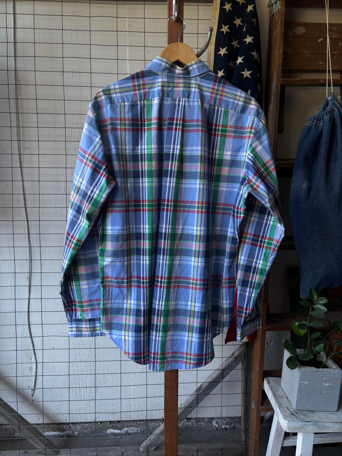 1990s Ralph Lauren Plaid Shirt