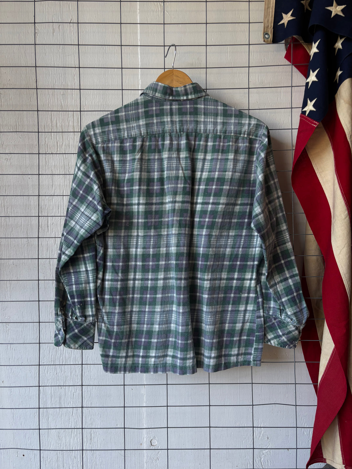 1980s Campus Cotton Flannel
