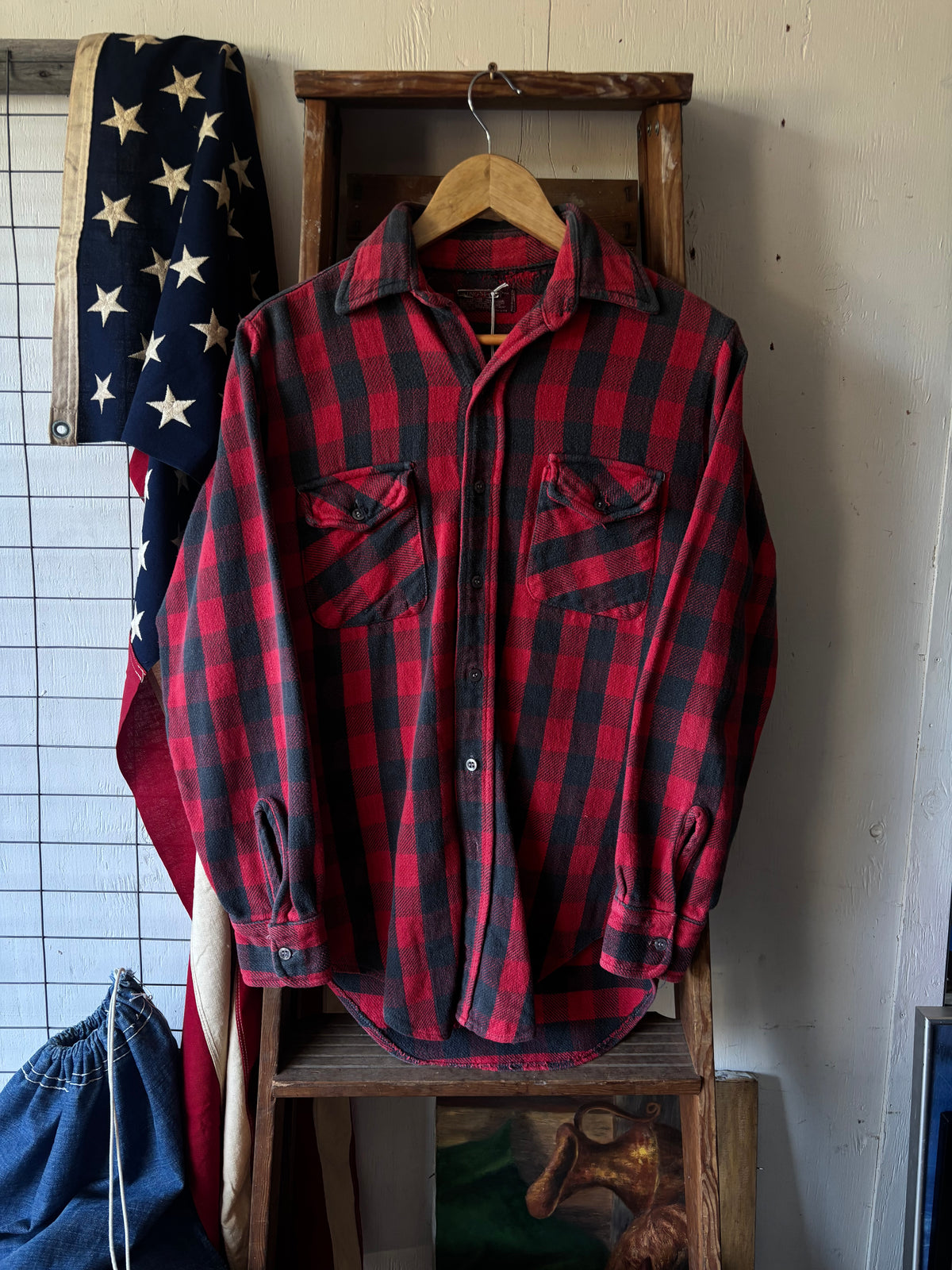 1970s Kingsport Cotton Flannel