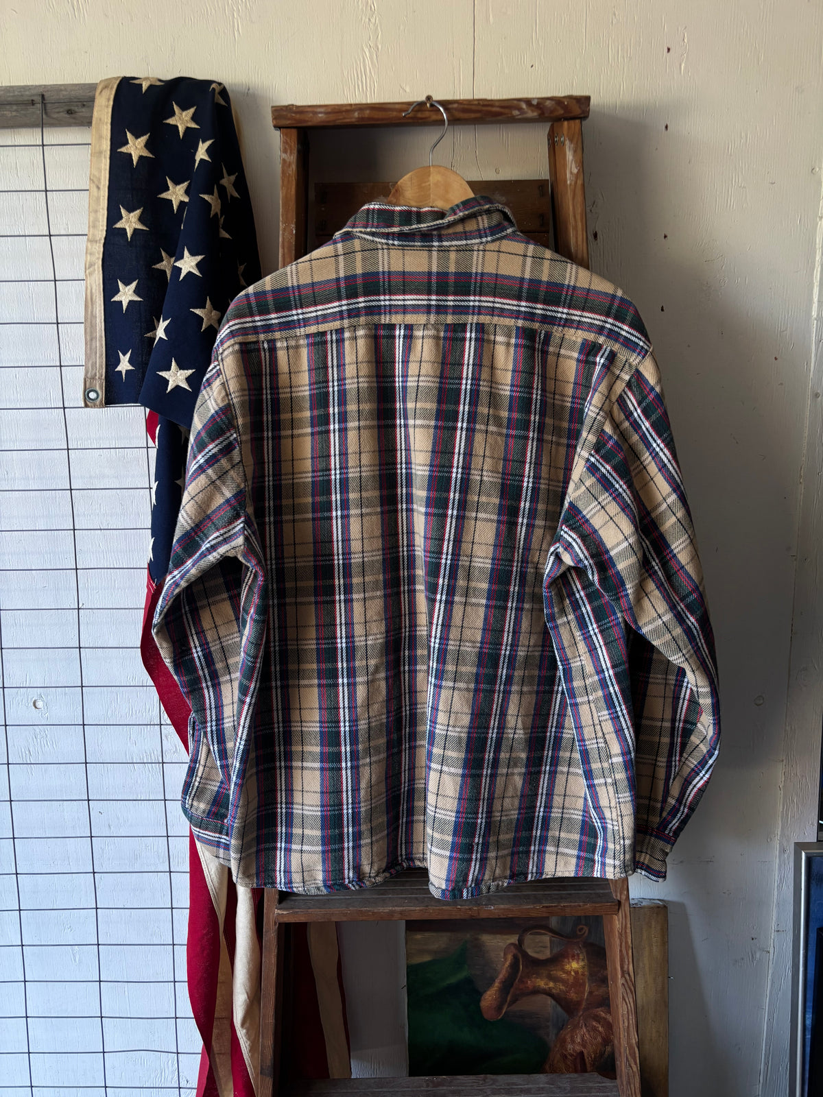 1990s Five Brothers Cotton Flannel