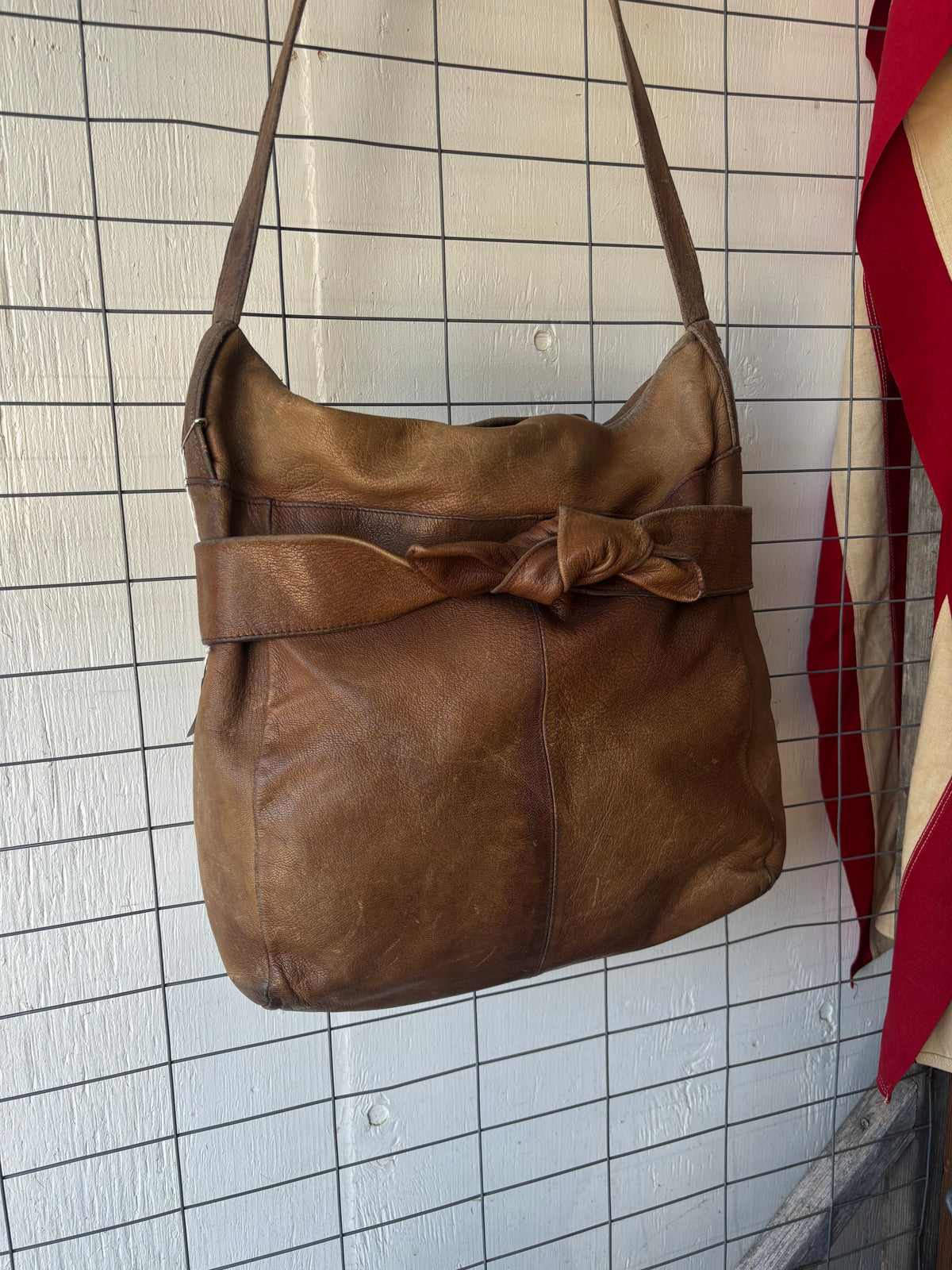 1990s Leather Knot Bag