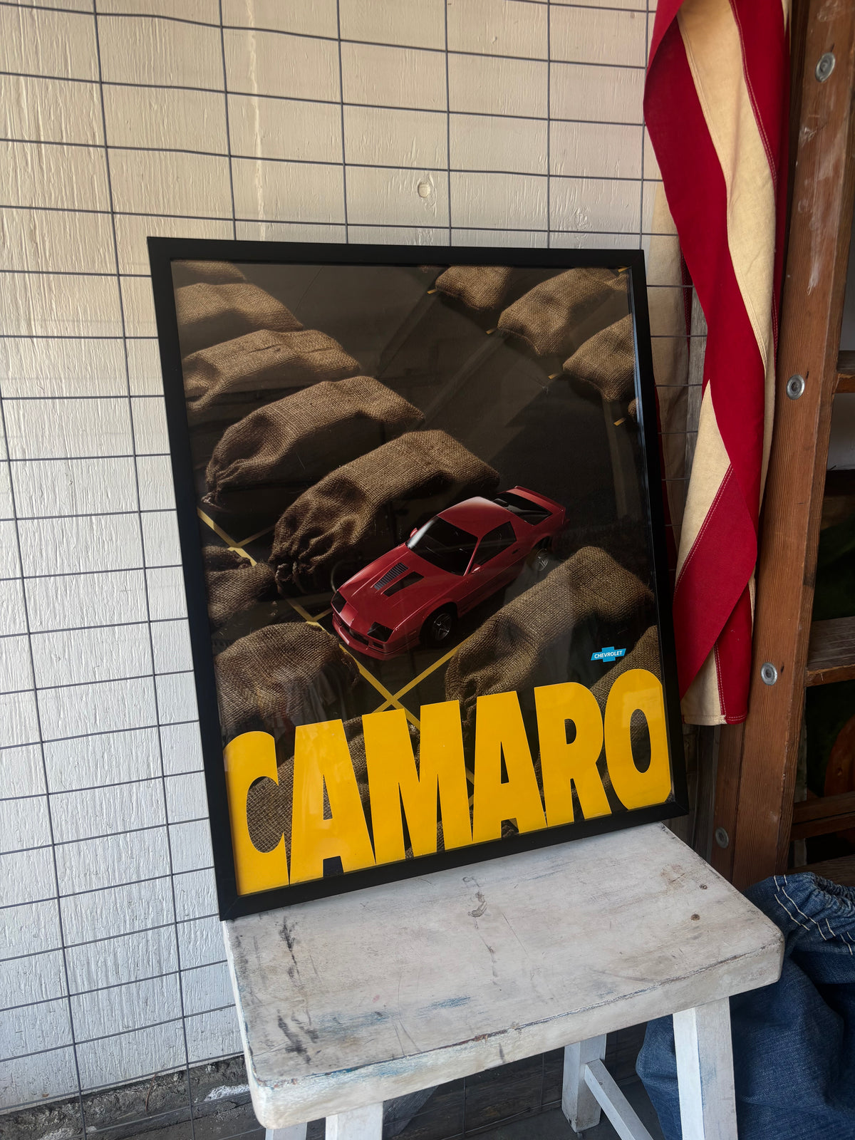 1980s Chevy Camaro Poster