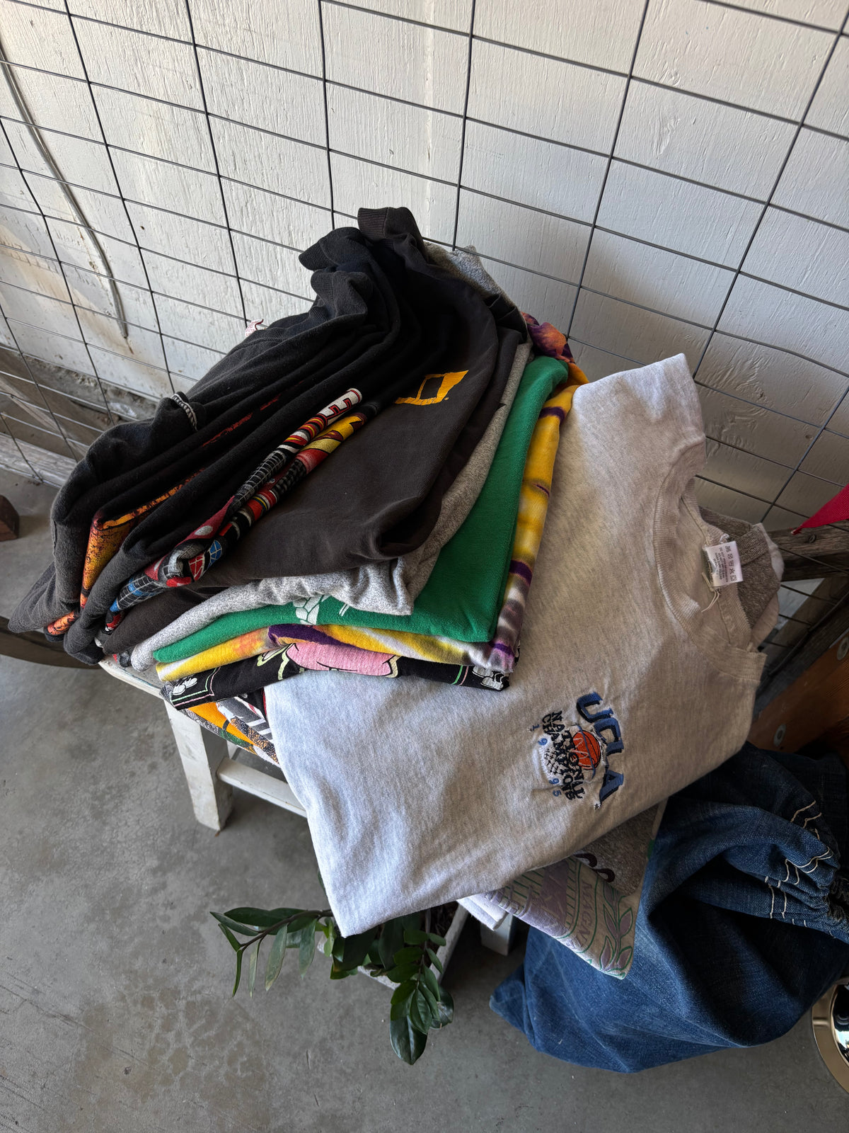 1980s-2000s Stack of Graphic Tees