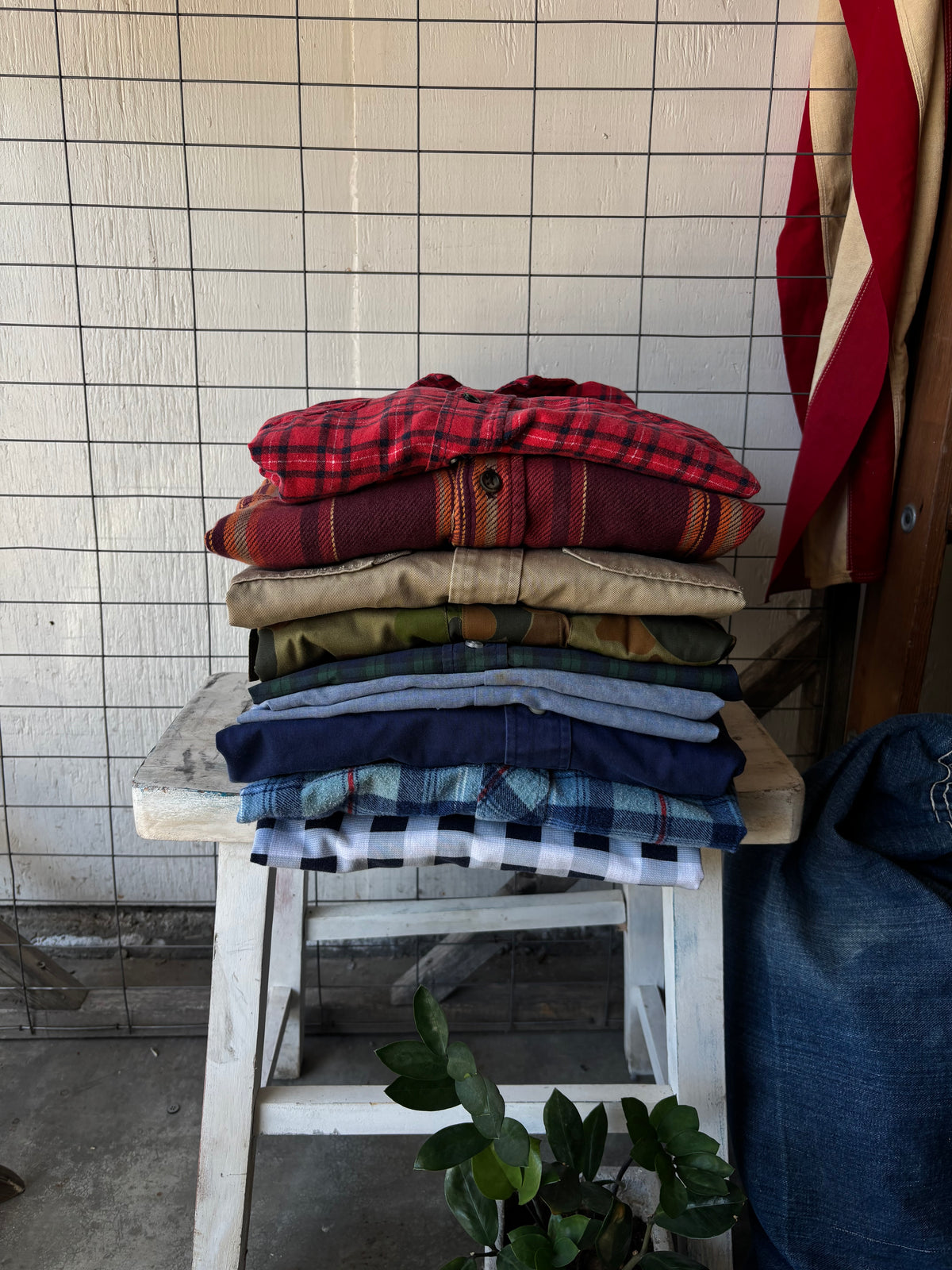 1970s-2000s Stack of Shirts