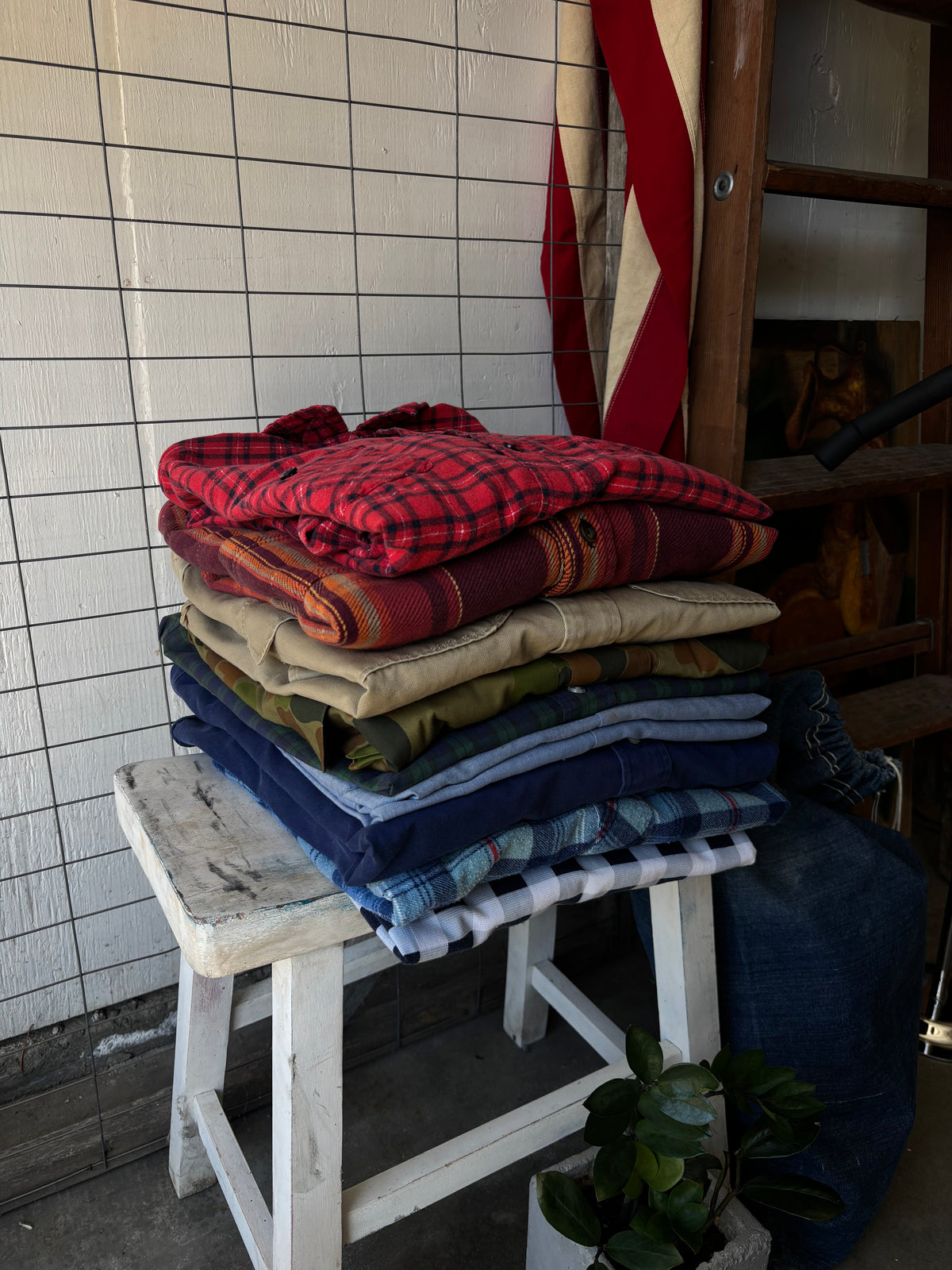 1970s-2000s Stack of Shirts