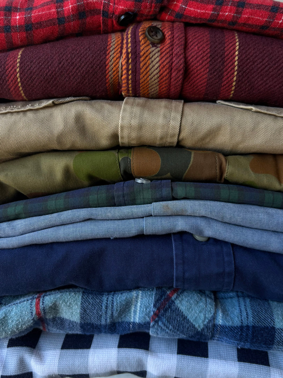 1970s-2000s Stack of Shirts