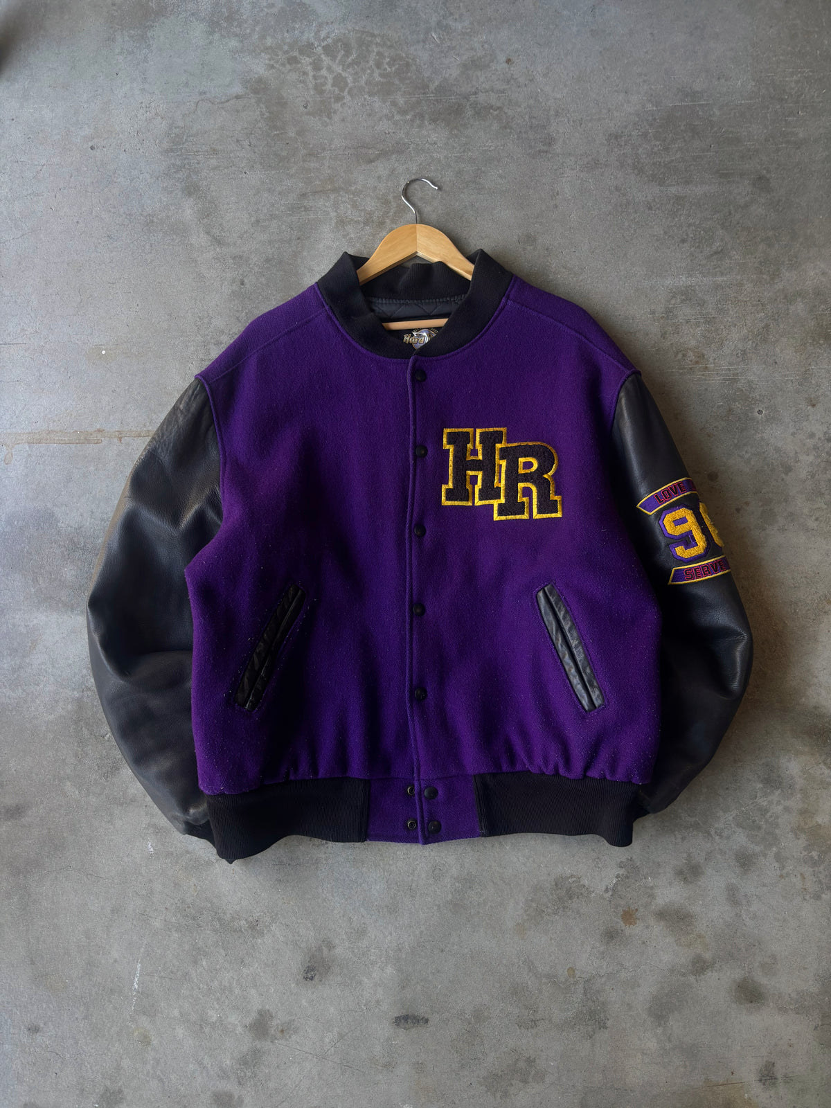 1990s Hard Rock Cafe Varsity Jacket