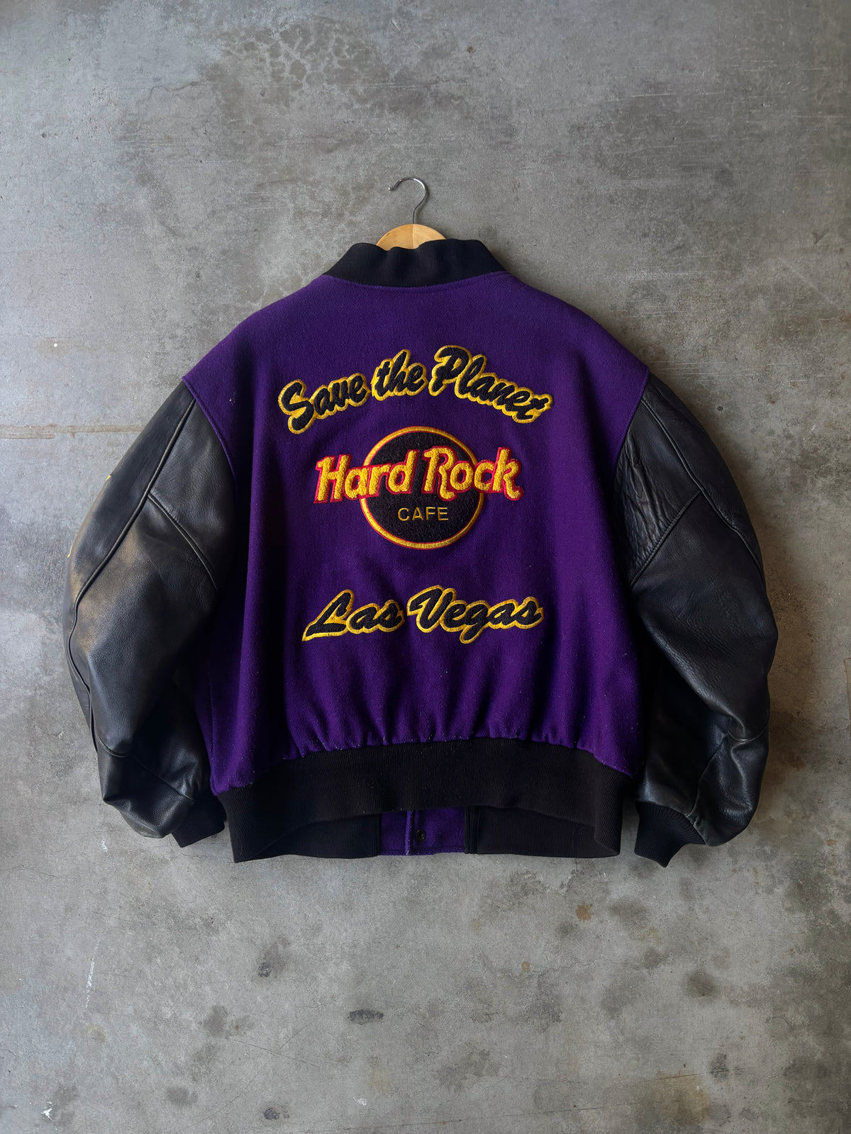 1990s Hard Rock Cafe Varsity Jacket