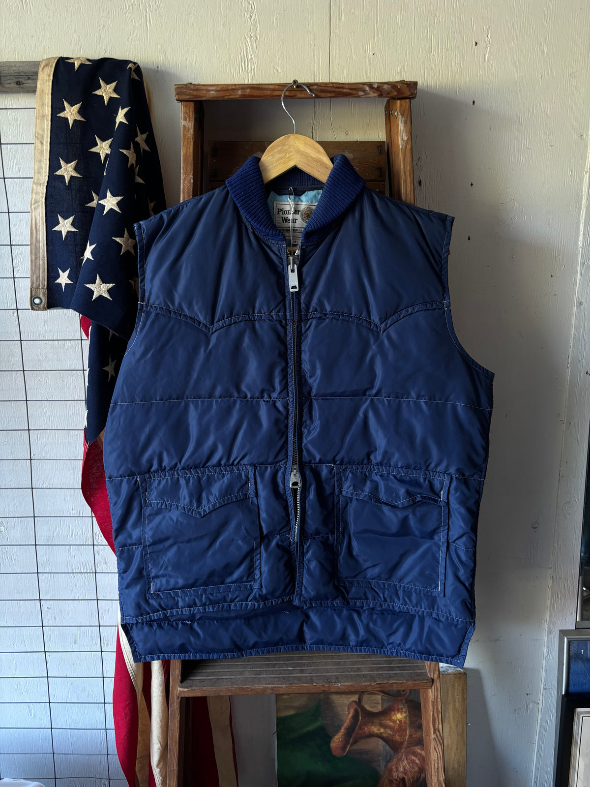 1970s Pioneer Wear Down Vest