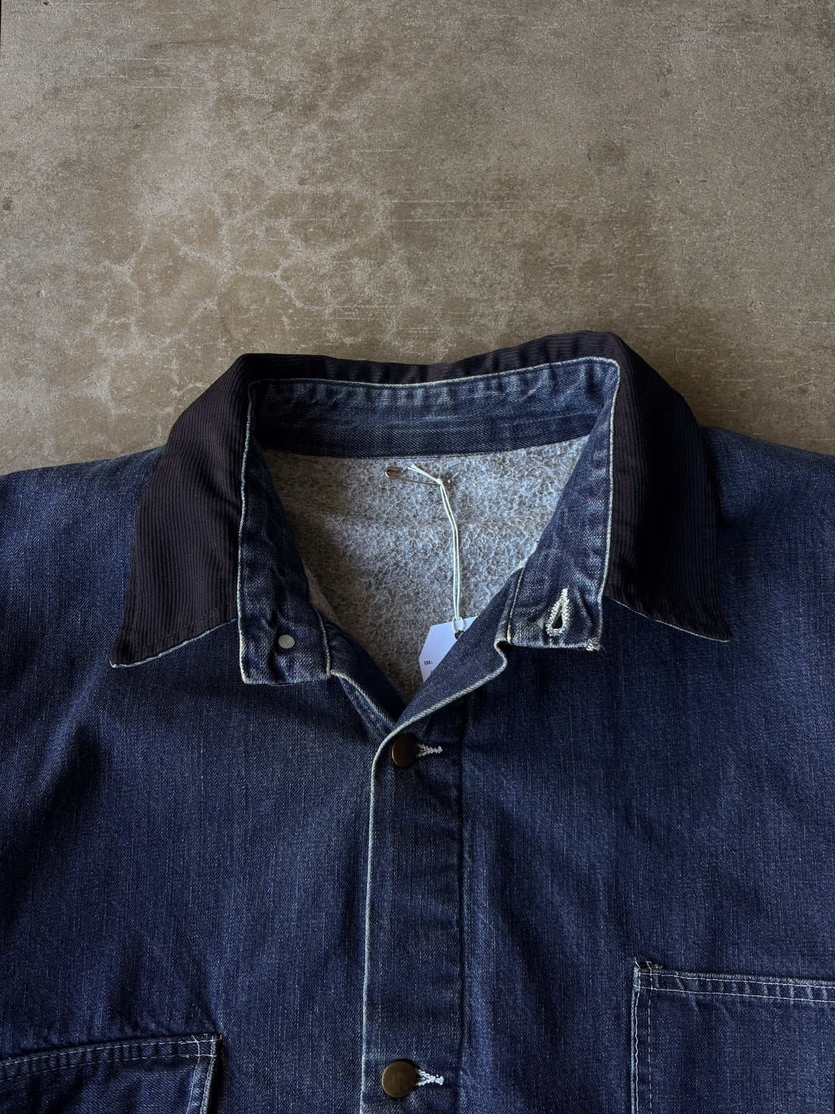1980s Denim Chore Jacket