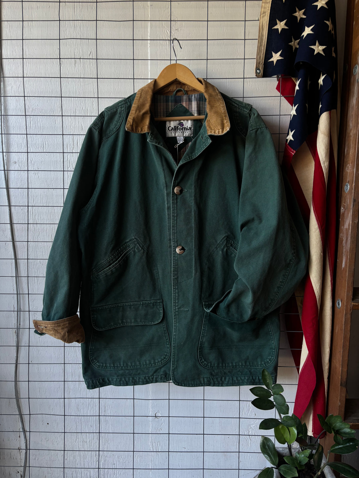 1990s California Outerwear Chore Jacket