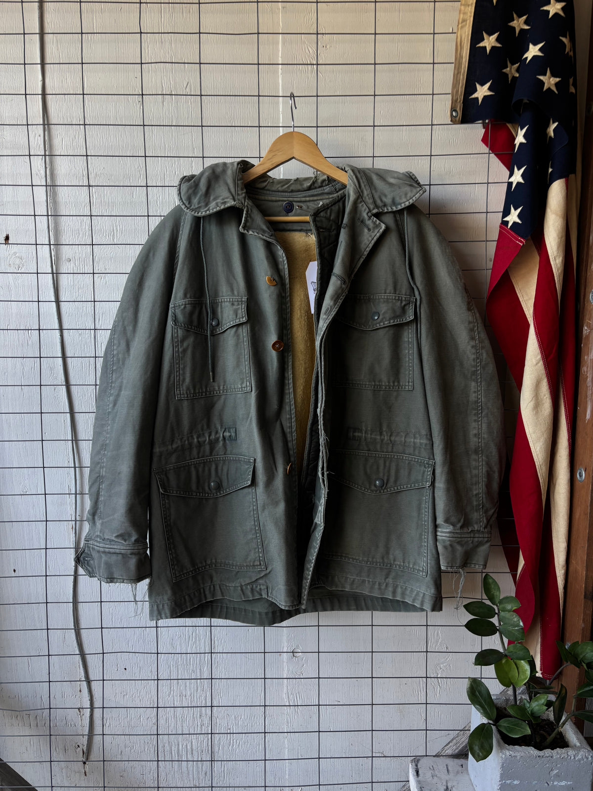 1950s USAF Cold Weather Field Jacket + Liner