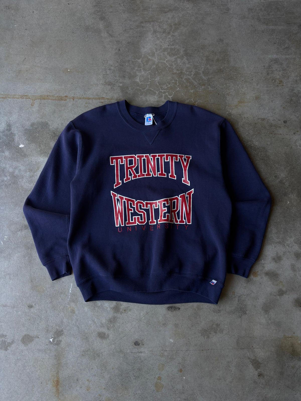 1990s Trinity Western Russell Athletic Sweatshirt