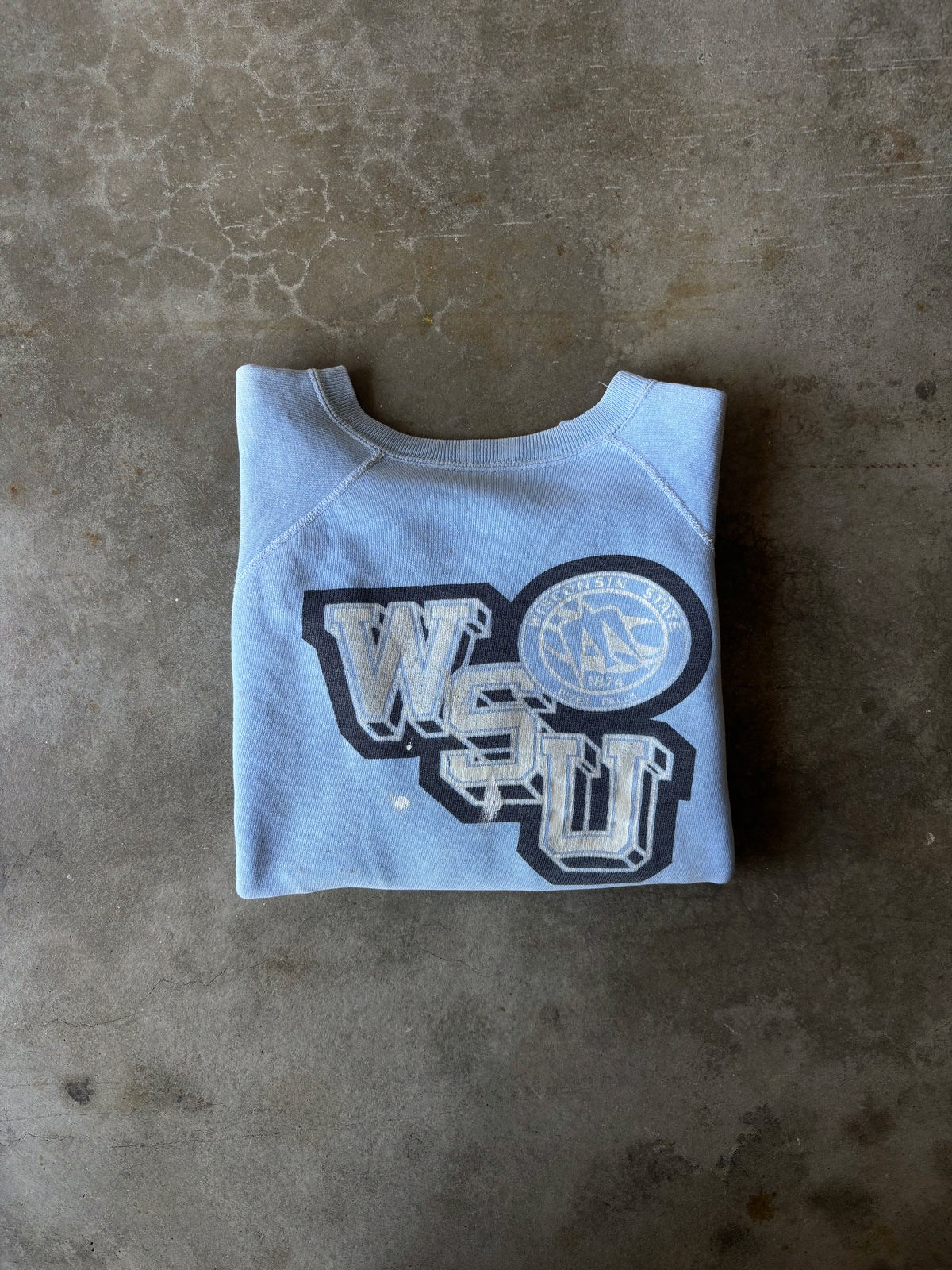 1960s Wisconsin State Gusset Sweatshirt