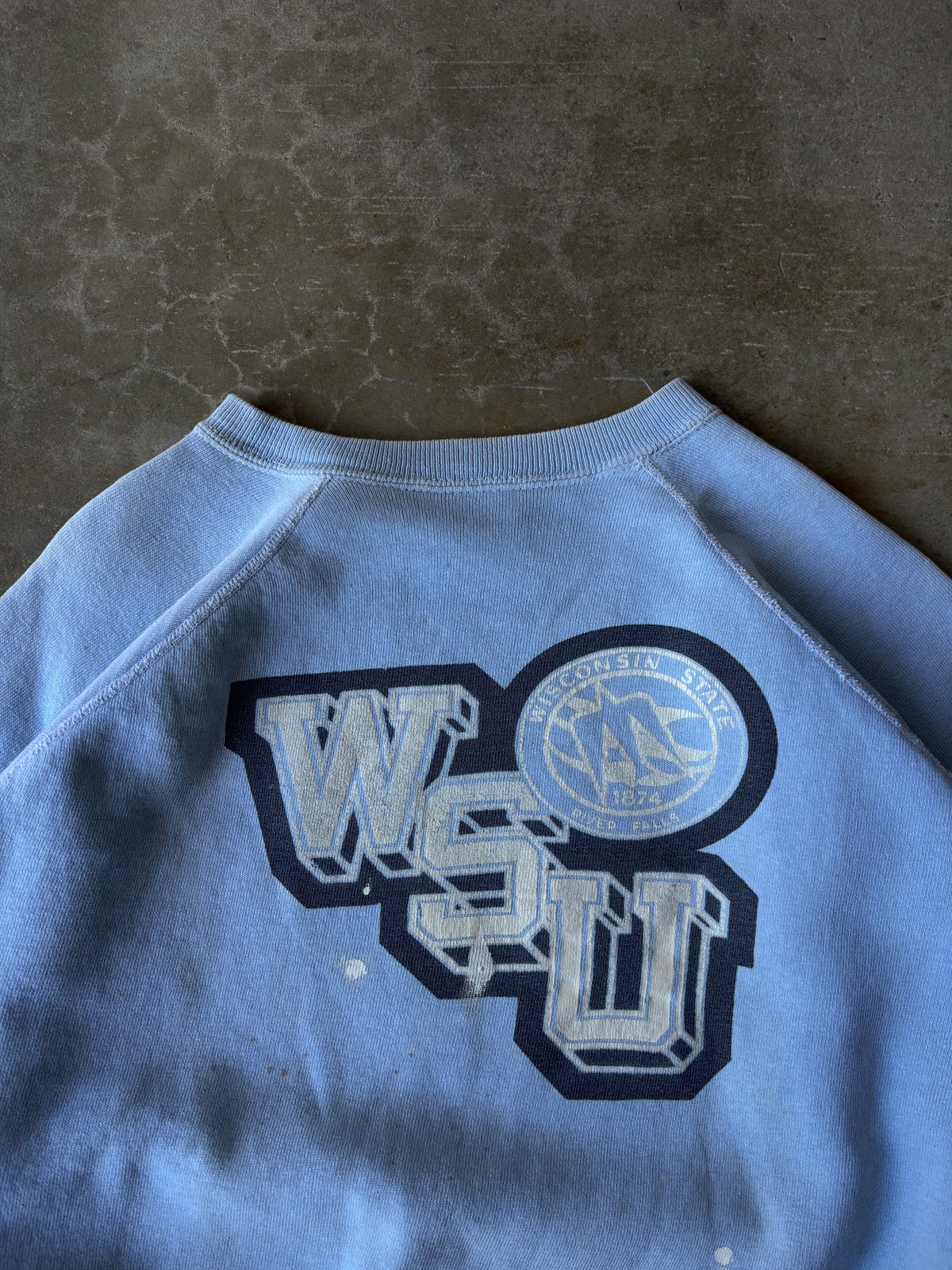 1960s Wisconsin State Gusset Sweatshirt