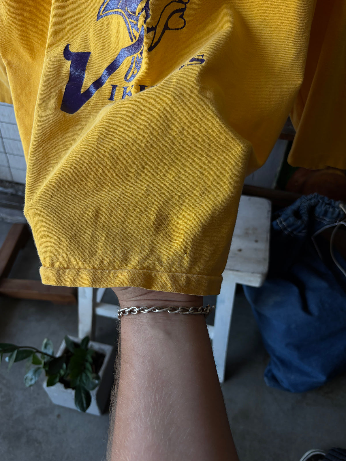1970s Minnesota Vikings 3/4 Sleeve Tee