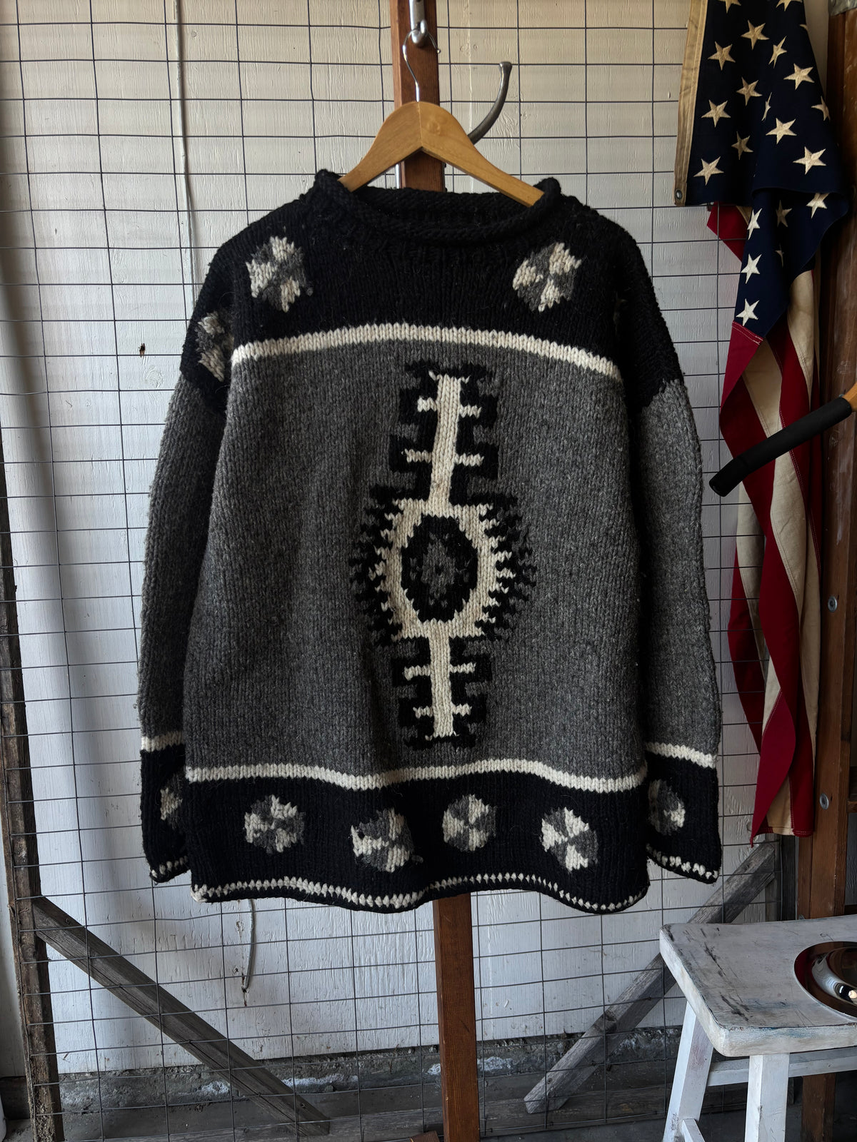 1990s Backcountry Roll Neck Wool Sweater
