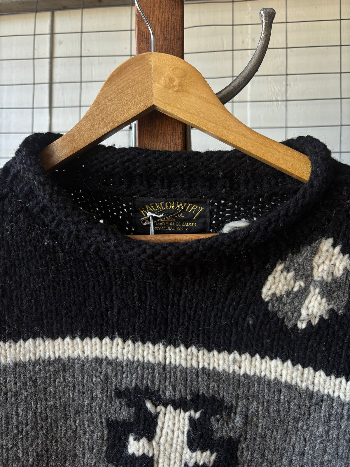 1990s Backcountry Roll Neck Wool Sweater