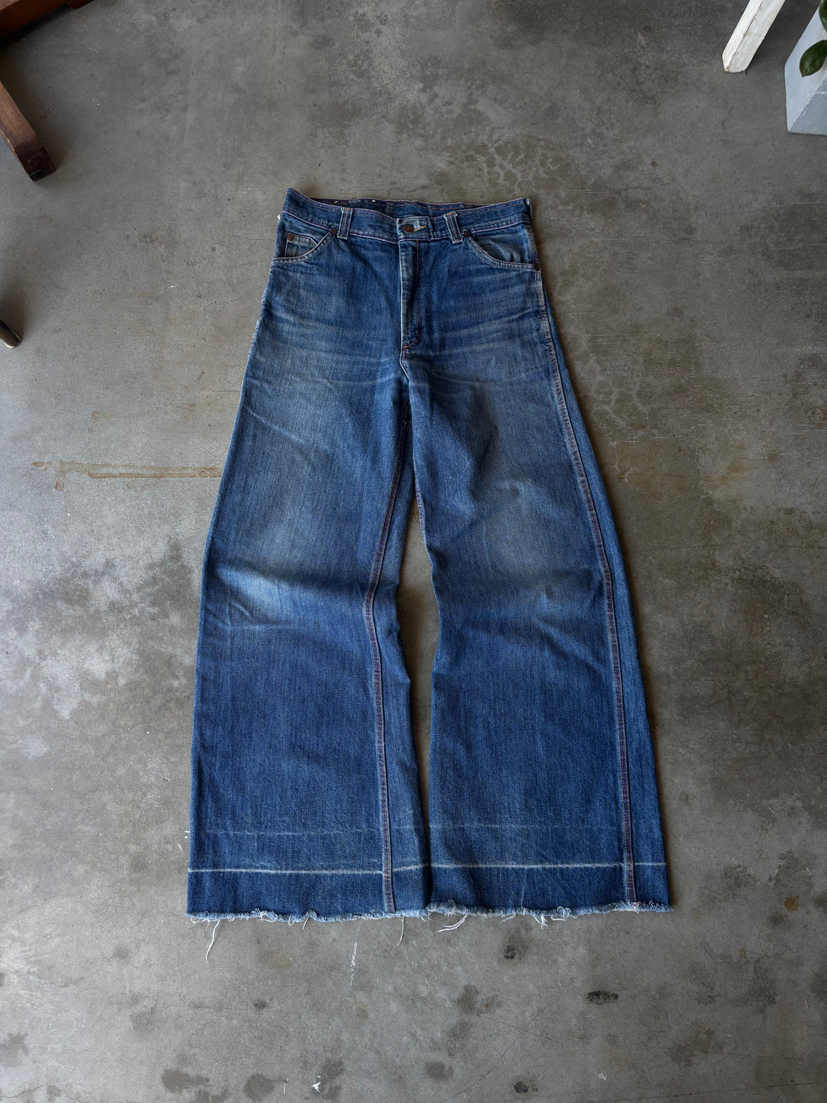1990s Hash Wide Leg Jeans