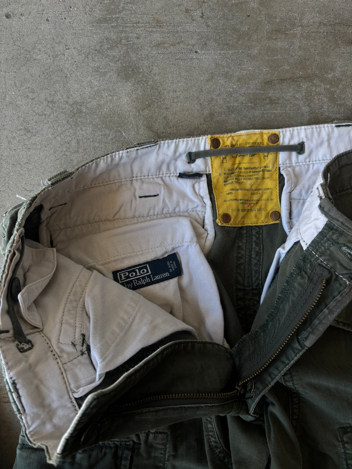1990s Polo Ralph Lauren Tactical Cargo Pants