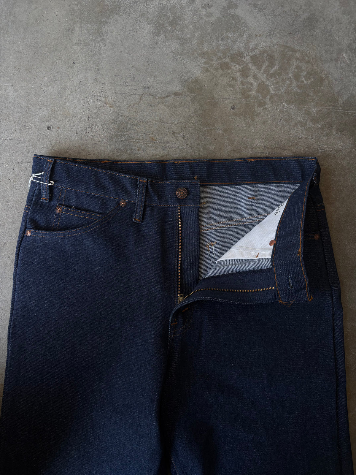 1980s Deadstock Plain Pocket Bootcut Jeans