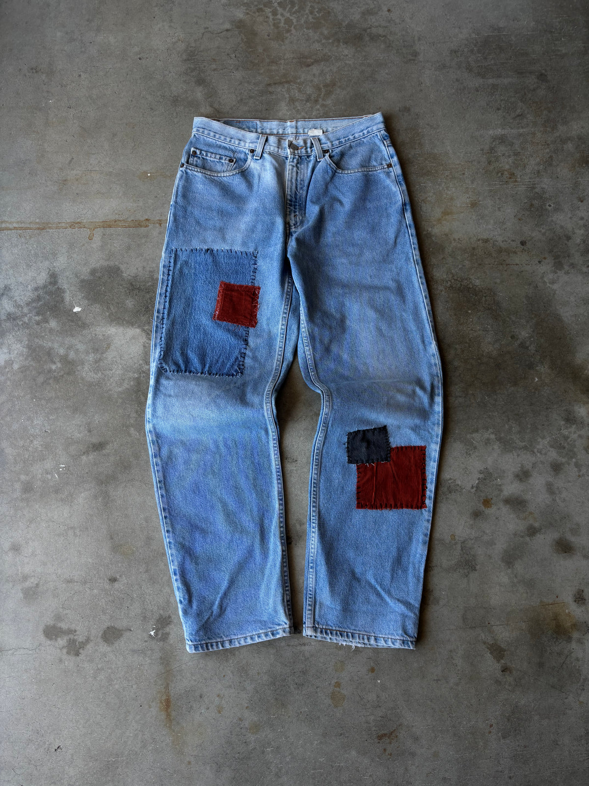 1990s Patchwork Levis 550