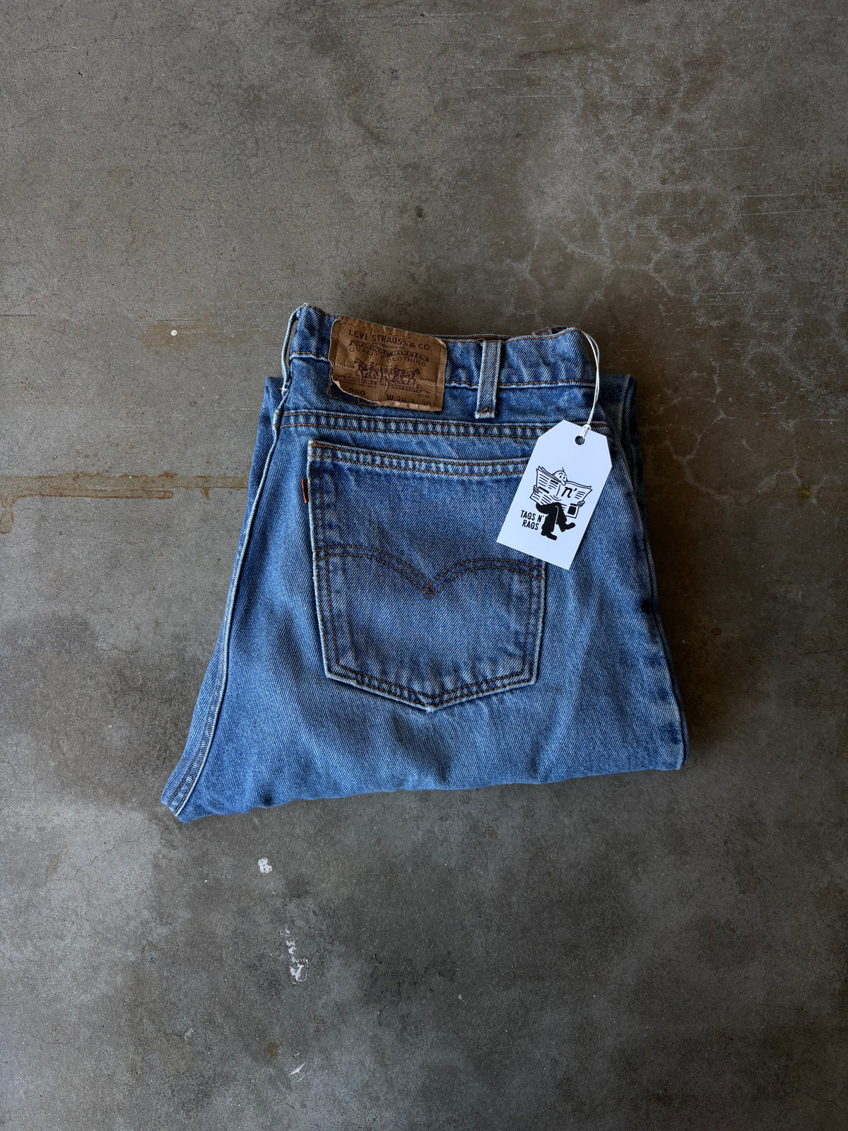 1990s Levis 550 Orange Tab