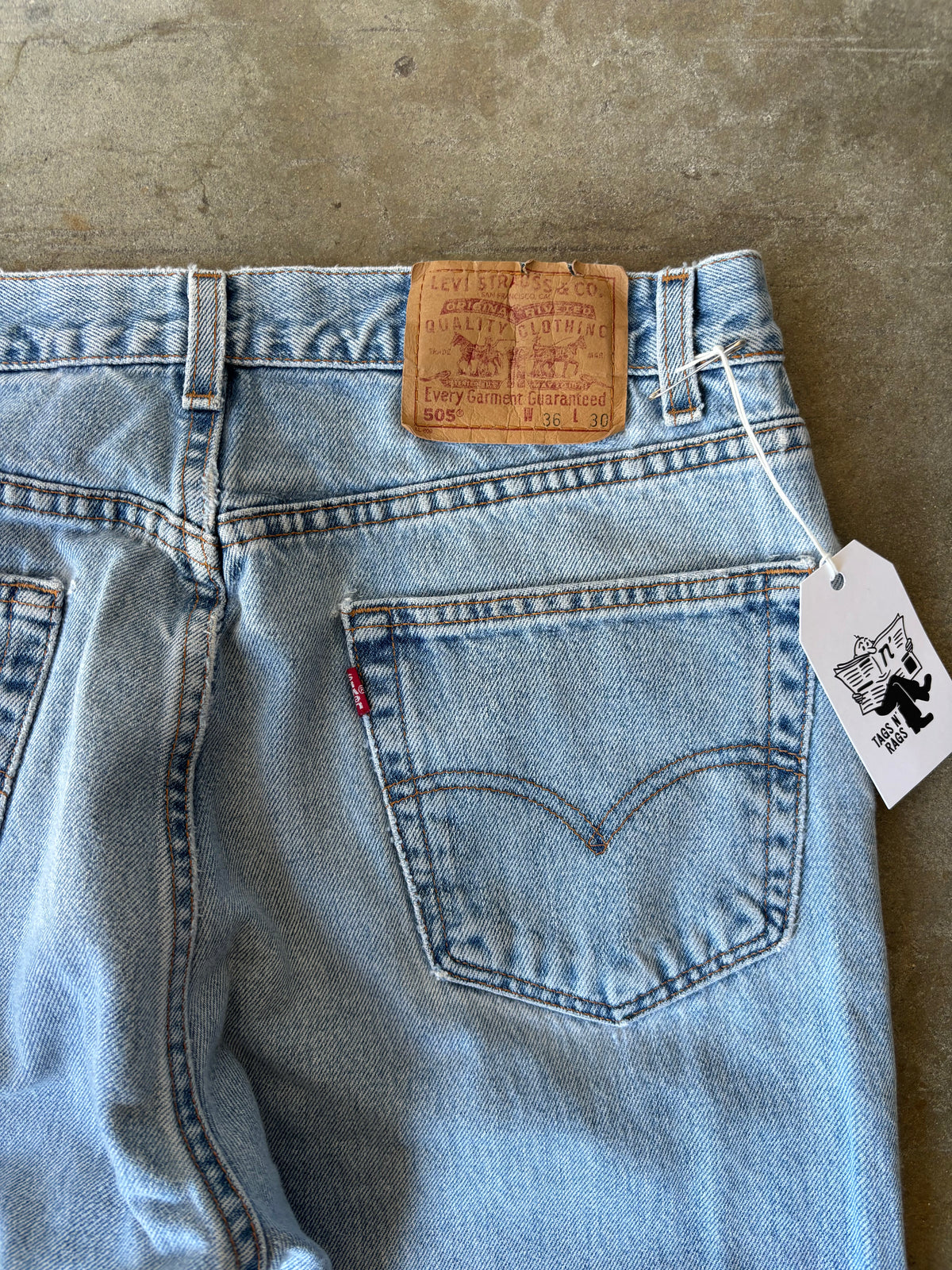 1990s Levis 505