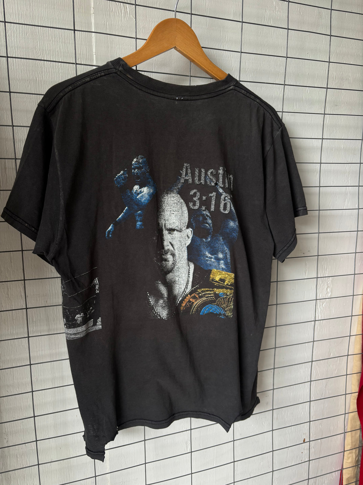 1990s Stone Cold Steve Austin Wrestling Tee
