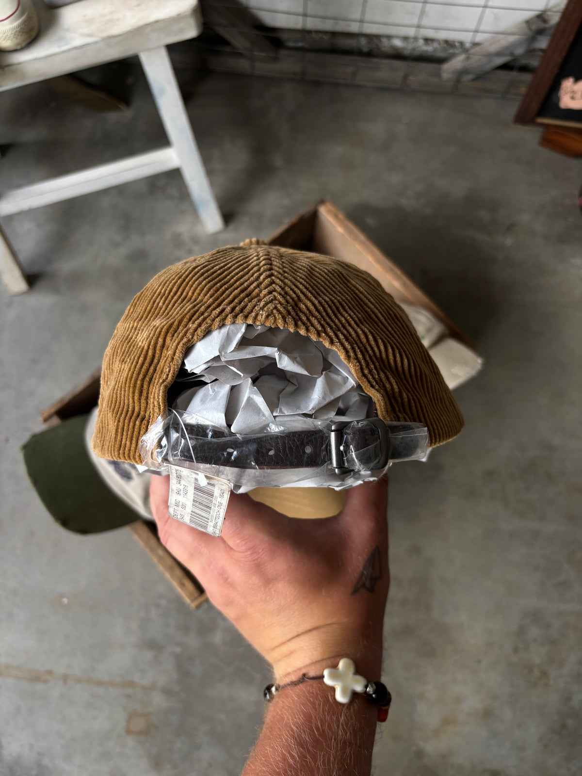 1990s Polo Ralph Lauren Fishing & Tackle Corduroy Cap