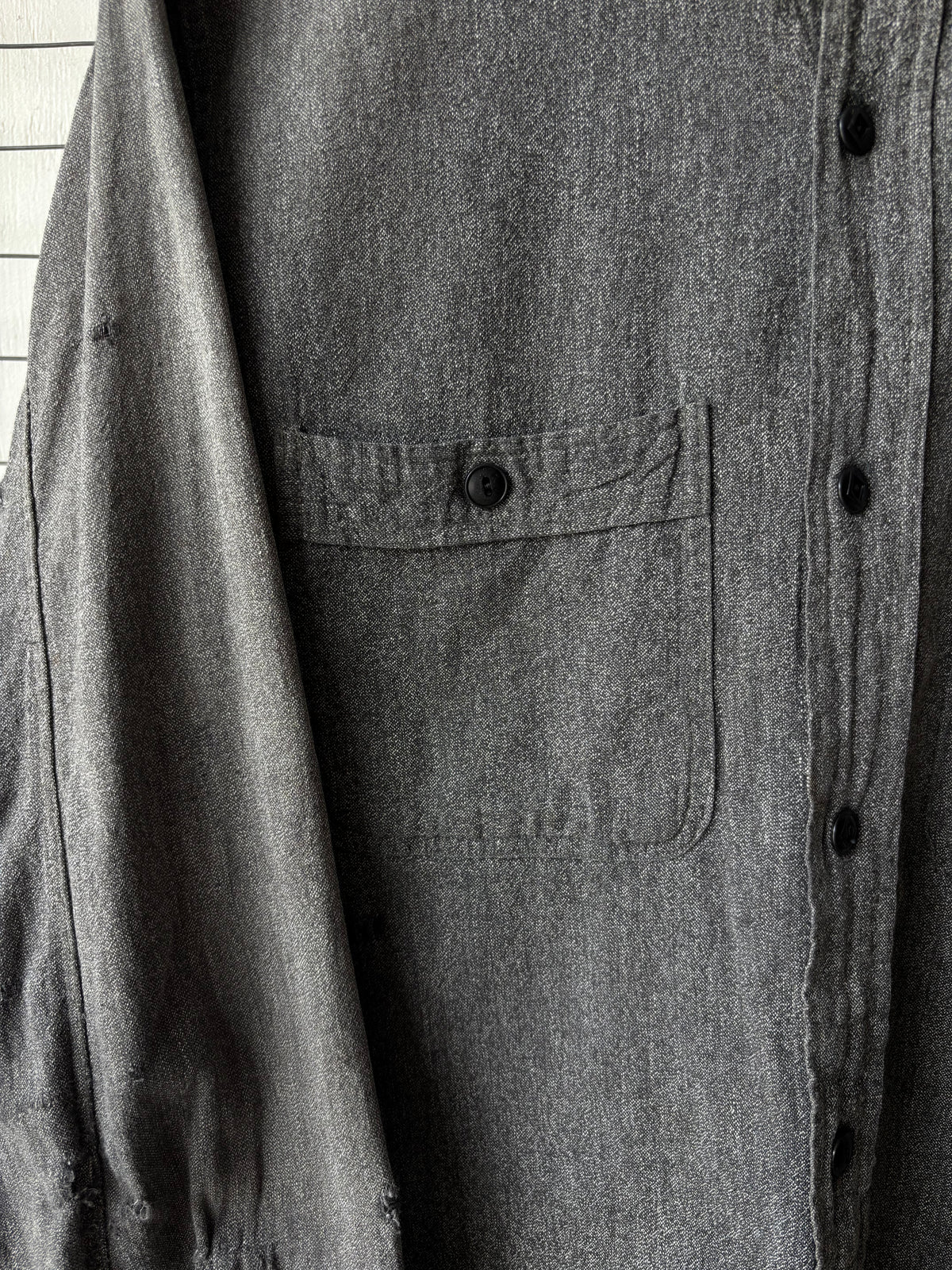 1940s Big Mac Salt & Pepper Work Shirt